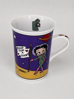 Betty Boop Coffee Cup/Mug "One Small Step For Betty" Astronaut Danbury Mint
